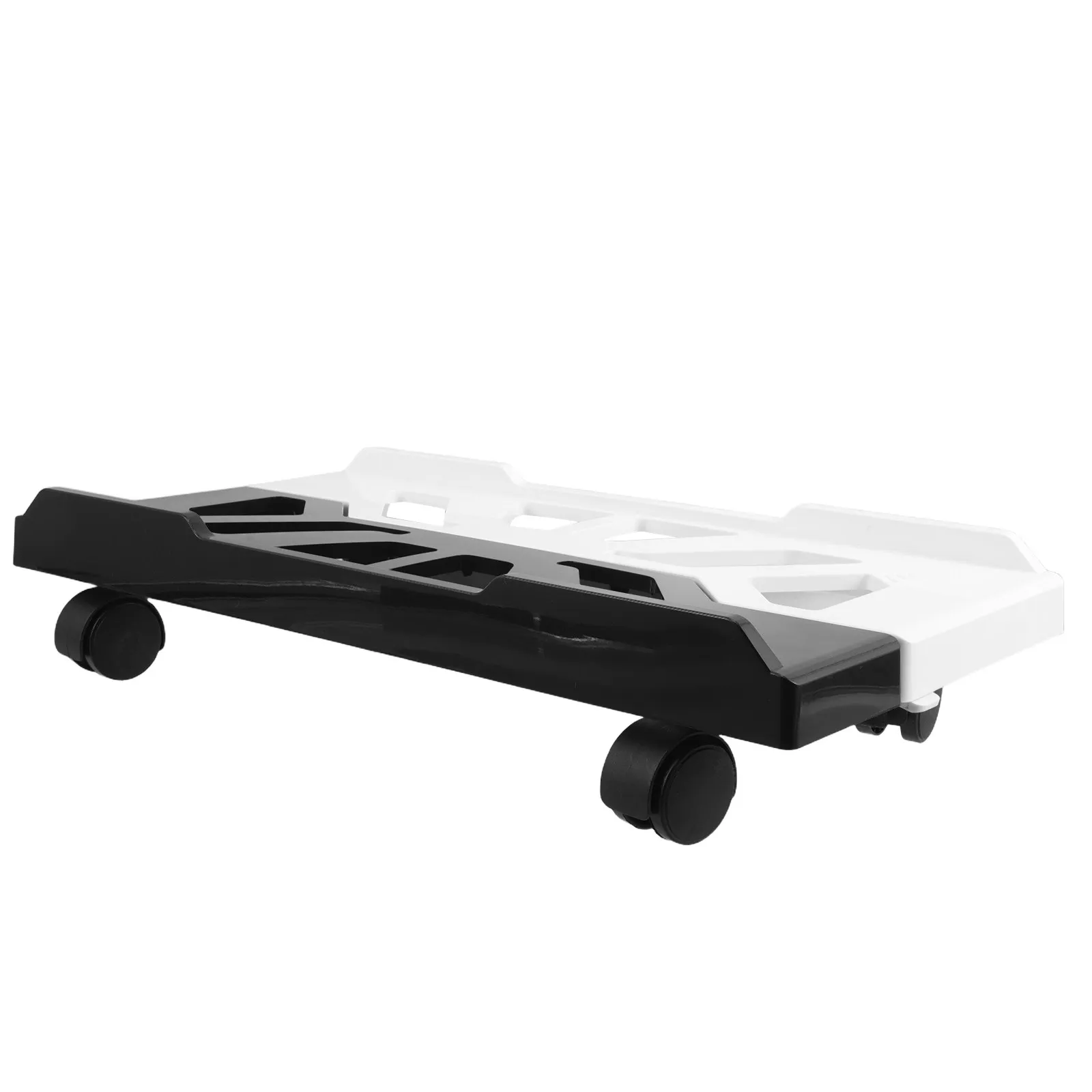 Adjustable Computer Tower Stand on Wheels Portable Pc Floor Cart for Gaming Office Space-Saving Secure Stable Multi-Functional
