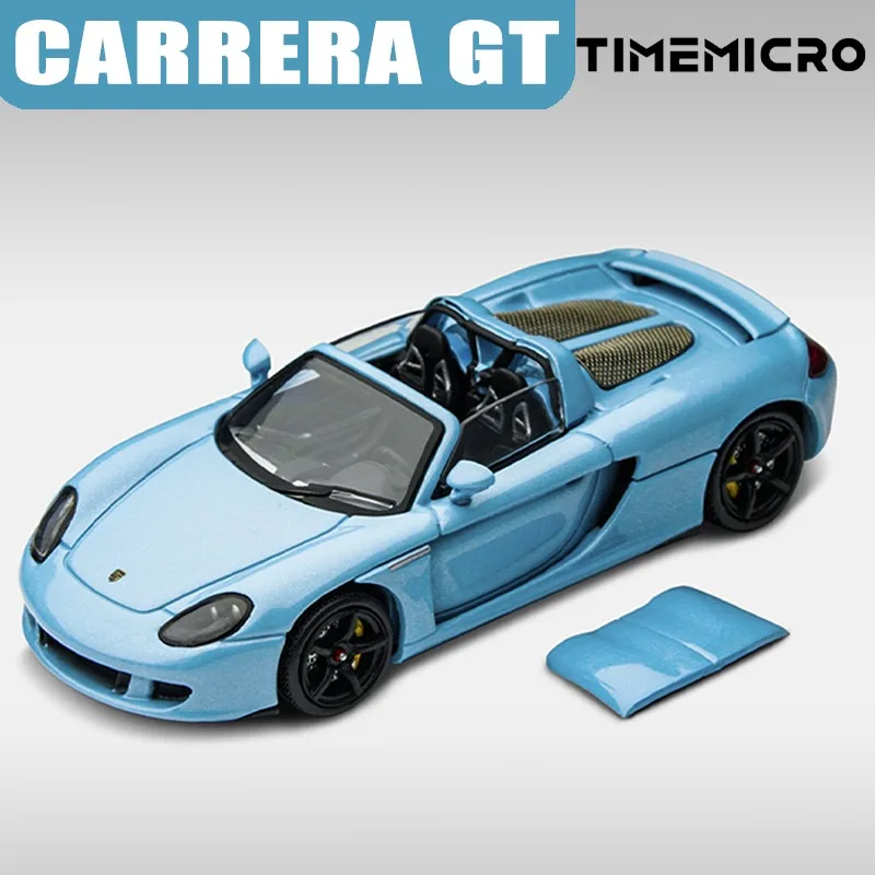 

TIME MICRO 1/64 CARRERA GT сплав мотор-автомобиль игрушка литье под давлением металлическая модель коллекция мальчик рождественские подарки