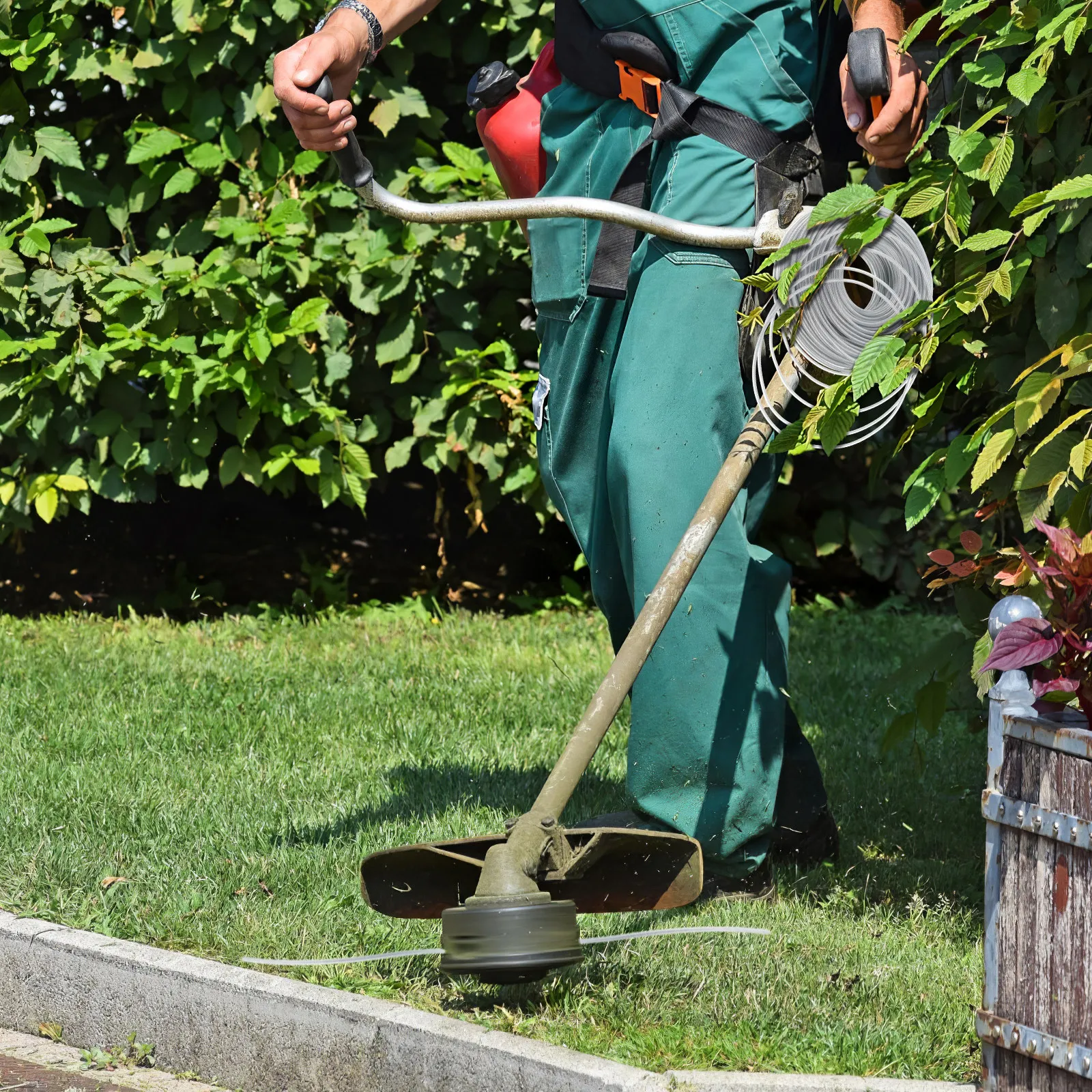 

Рулон нейлоновой износостойкой лески для триммера, для эффективной стрижки и обрезки, садовый инструмент, сверхпрочная нить