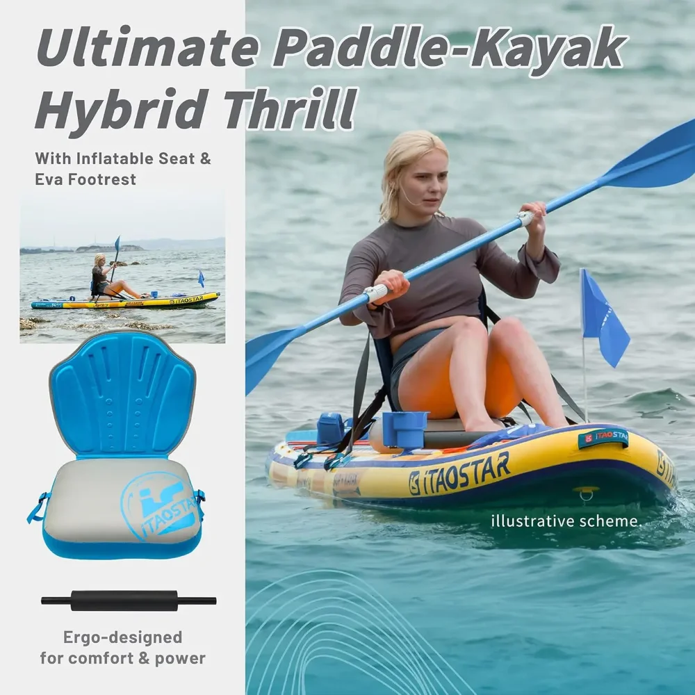 الرياضة والخارجية مقاس 11'6 بوصة / 11 × 34 بوصة / لوح مجداف عريض جدًا مقاس 11 × 35 بوصة، ملحقات لوح SUP ممتاز وقفة واحدة، زعانف مصممة خصيصًا #6