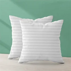 1/2pcs 2024 New White Soft Pillow Cushion Seat Inner Filling Cotton-Padded Pillow Core For Car Insert Cushion Core Soft