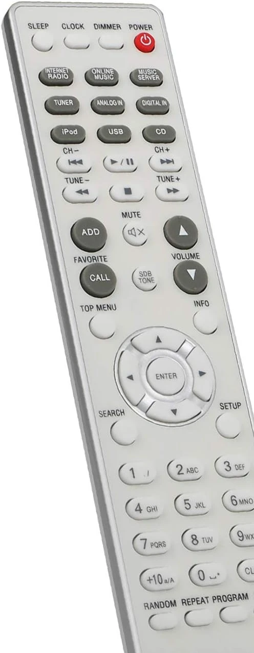 New Remote Control Fit For Denon RCD-N8 RCD-N7 RCD-N9 RC-1175 RCD-N8K RCD-N10 CD Receiver