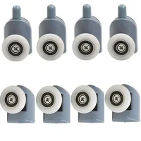 Bathroom Door Pulley For Sliding Glass Door And Shower Room Cabin Accessories 23 25 27mm 4