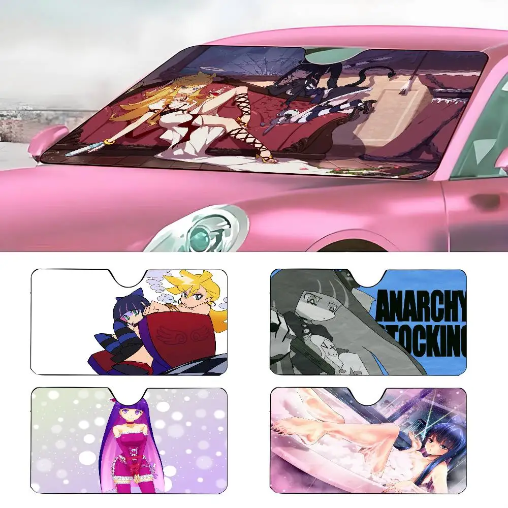 

ANIME Трусики-чулки с подвязками, автомобильный солнцезащитный козырек, зонтик, лобовое стекло автомобиля, солнцезащитный козырек, защита от ультрафиолета и внутренний охладитель