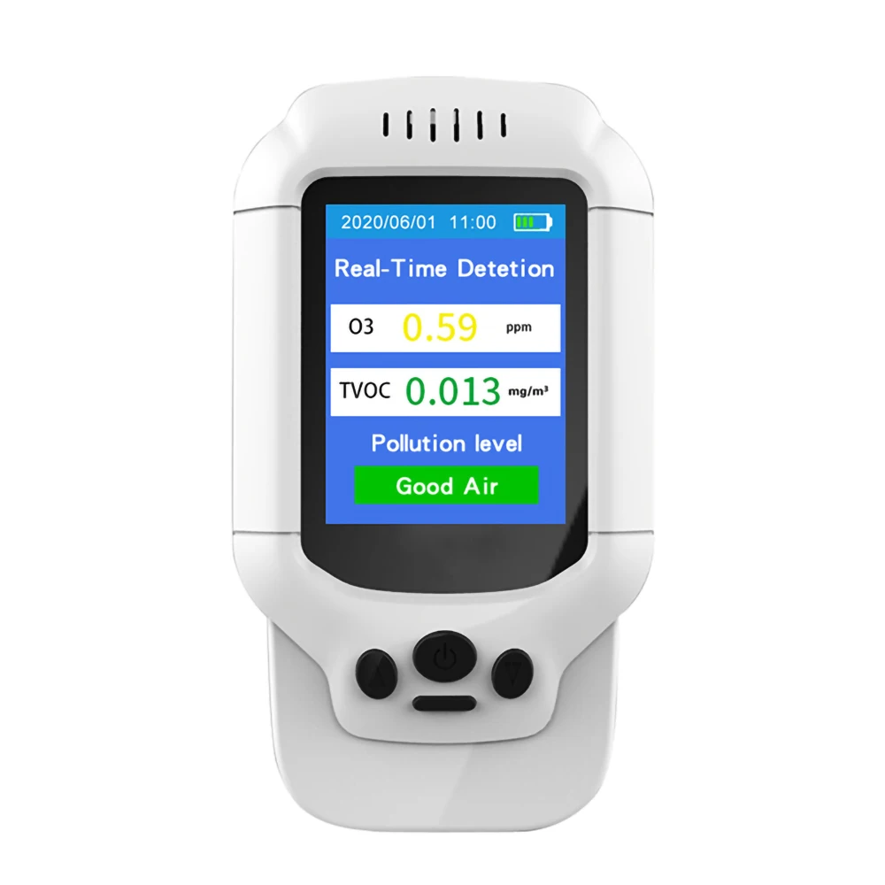 Dienmern New DM502 O3 Portable Ozone Quality Detector LCD Display Temperature and Humidity Sensor Tester Home Air Monitor