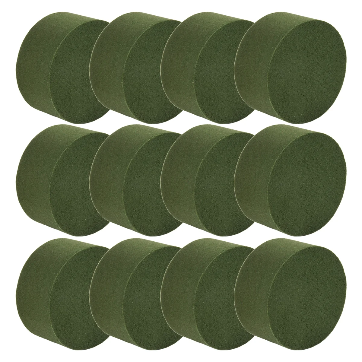 X11AA رغوة الأزهار 12 قطعة رغوة الزهور الجافة والرطبة كتل الزهور المستديرة رغوة الزهور للزهور الطازجة أو الاصطناعية #4