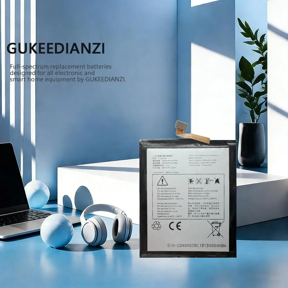 

Аккумулятор для мобильного телефона TLP024C1 TLP024CJ 2400 мАч для Alcatel A3 OT-5046 Shine Lite OT-5080 5080X OT-5046D OT-5046Y 5046D 5046Y