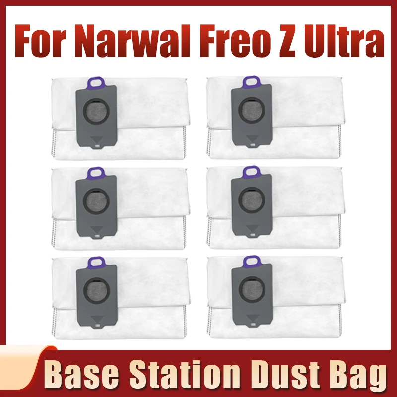 Dust Bag For Narwal 나르왈 Freo Z Ultra Vacuum Cleaner Parts For XIAOYAO 001 Base Station Dust Bag  Accessories Replacement