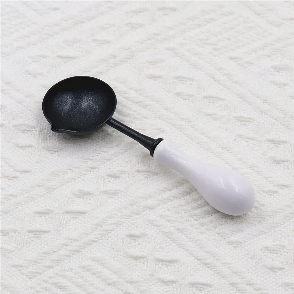 1pc non-stick lakzegellepel, smeltlepel voor lakzegeling, herbruikbaar lakzegelgereedschap voor cadeauverpakking, enveloppen, uitnodigingen