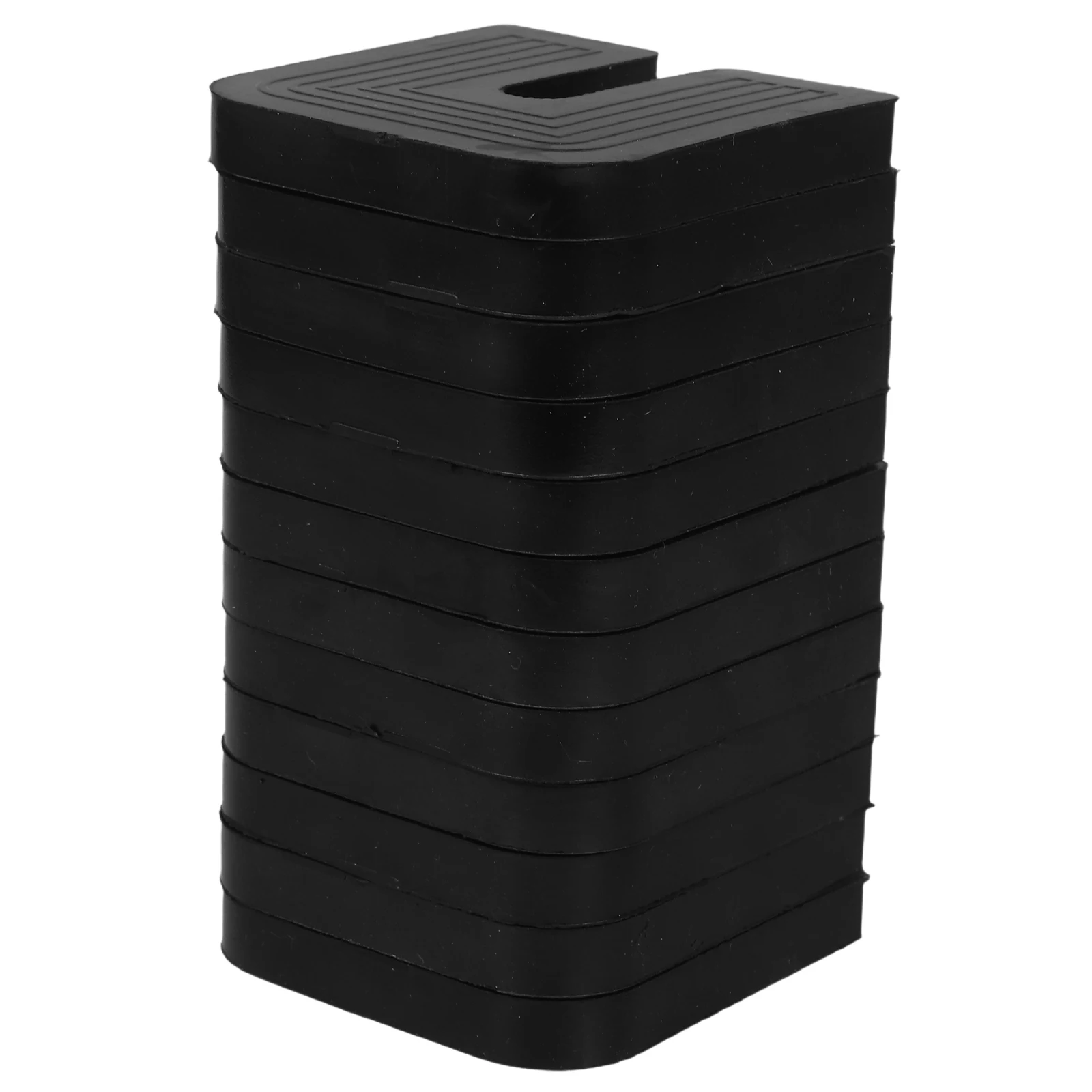 

12pcs Black Rubber Vibration Isolator Pads For 1P-5P Air Conditioning Condenser Anti Vibration Foot Pads Outdoor Unit Stabilizer