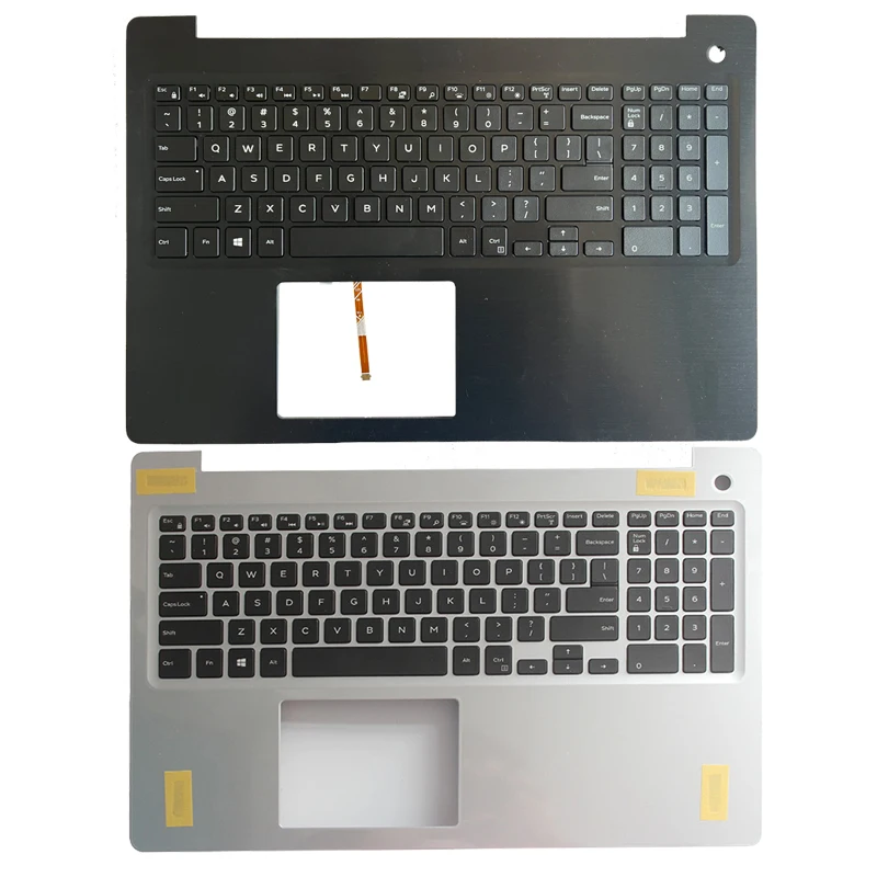 

NEW US laptop backlight keyboard for DELL INSPIRON 15-5000 5570 5575 palmrest upper cover silver 0MR2KH black 08D7T9