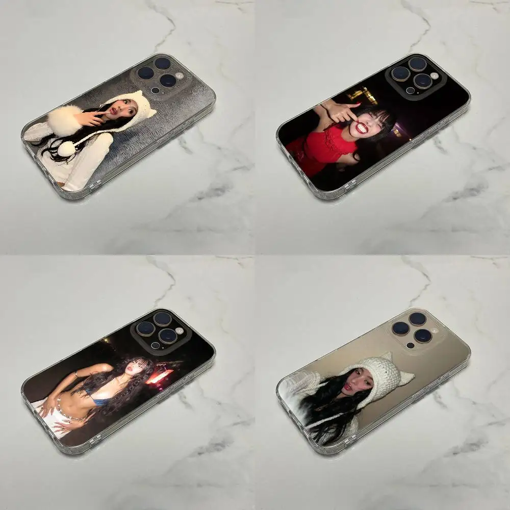 

S-Sophia Laforteza K-KATSEYE Phone Case For iPhone 17,16,15,14,13,12,11 Plus,Pro,Max,Plus,E,SE4,Mini Transparent Box
