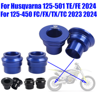 Motorcycle Front Rear Wheel Hub Spacers Hubcap For Husqvarna FC FX TX TC TE FE 125 150 250 300 350 450 501 2023 2024 Accessories
