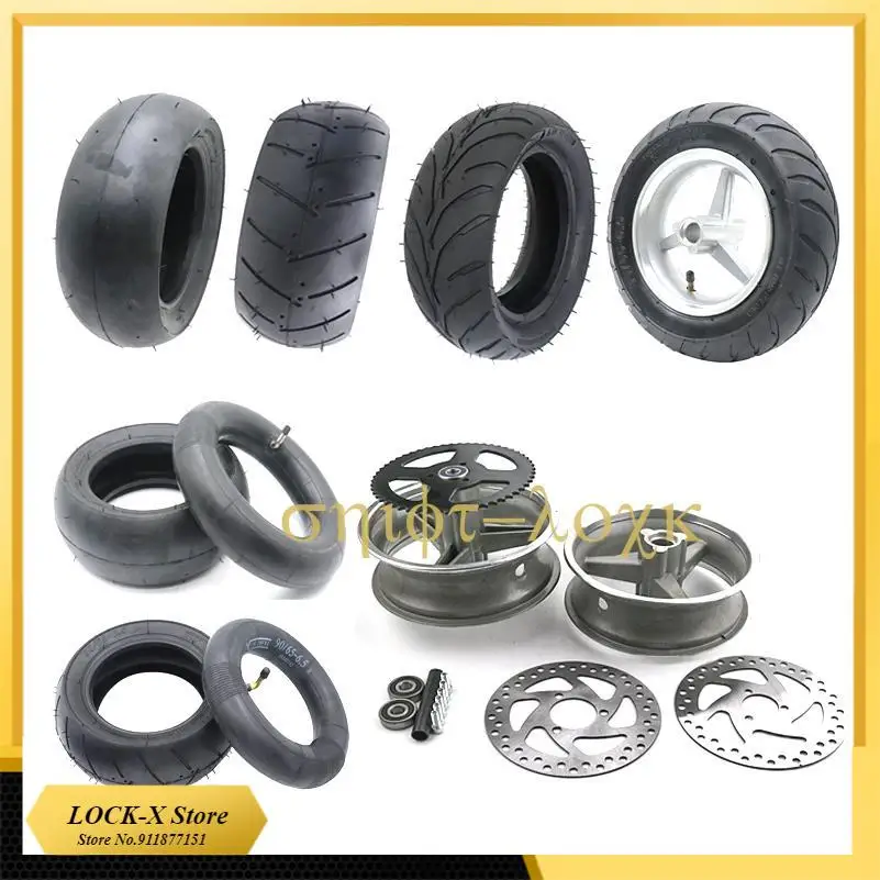 

90/65-6.5 inner outer Tire 110/50-6.5 Vacuum/Tubeless Tyre for 47cc/49cc Mini Pocket Bike Gas Electric Scooter Front/rear wheel