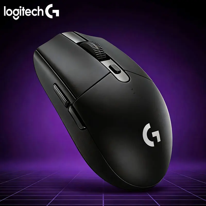 

Беспроводная мышь Logitech G304, матовая, нескользящая, эргономичная, удобная для длительного использования, подходит как для офиса, так и для игр