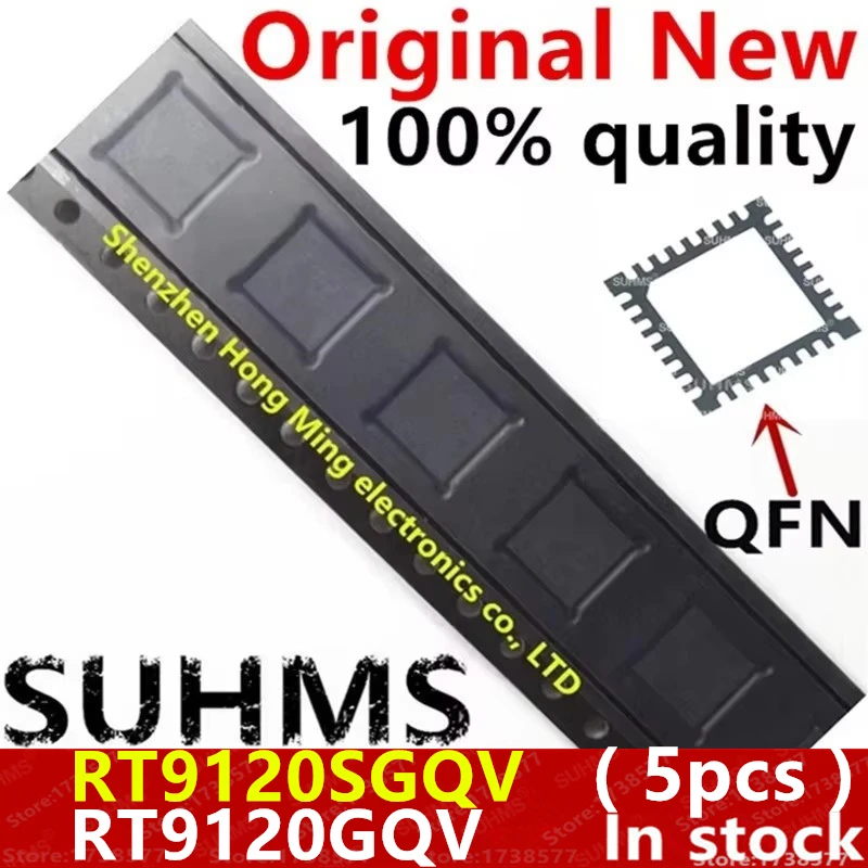 (5 Stück) 100 % neu RT9120S RT9120 RT9120SGQV RT9120GQV QFN-32