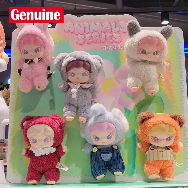 

New Original Dora Vinyl Plush Mystery Box Pendant Backpack Furry Animal Series Blind Boxdoll Decoration Doll Children Xmas Gifts