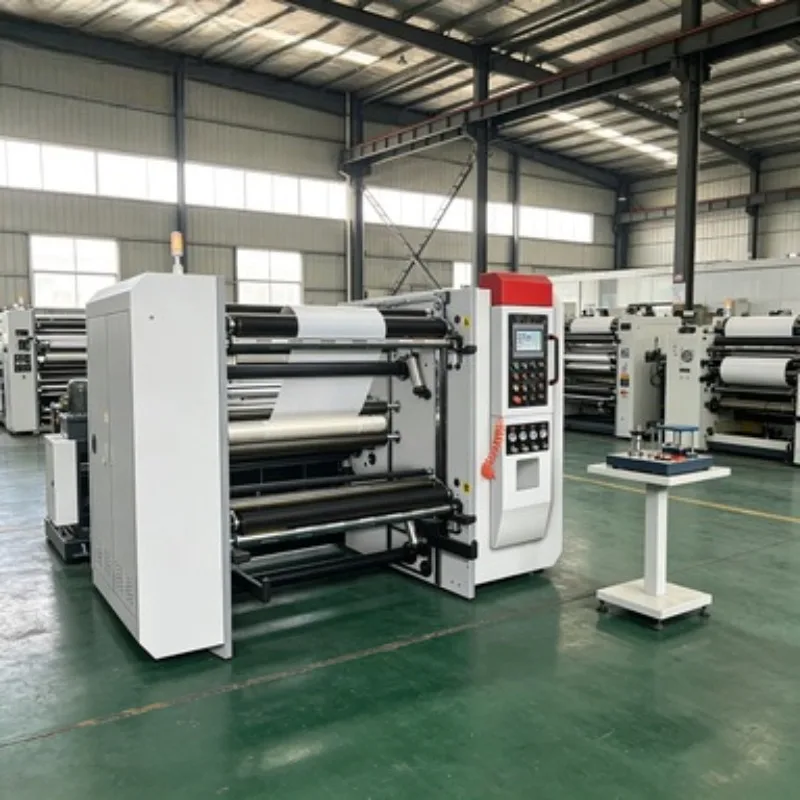 Hot Sale Thermal Paper Slitting Rewinding Machine Jumbo Roll Slitter Cutter 300m/min for Cash Register Receipt ATM Paper   