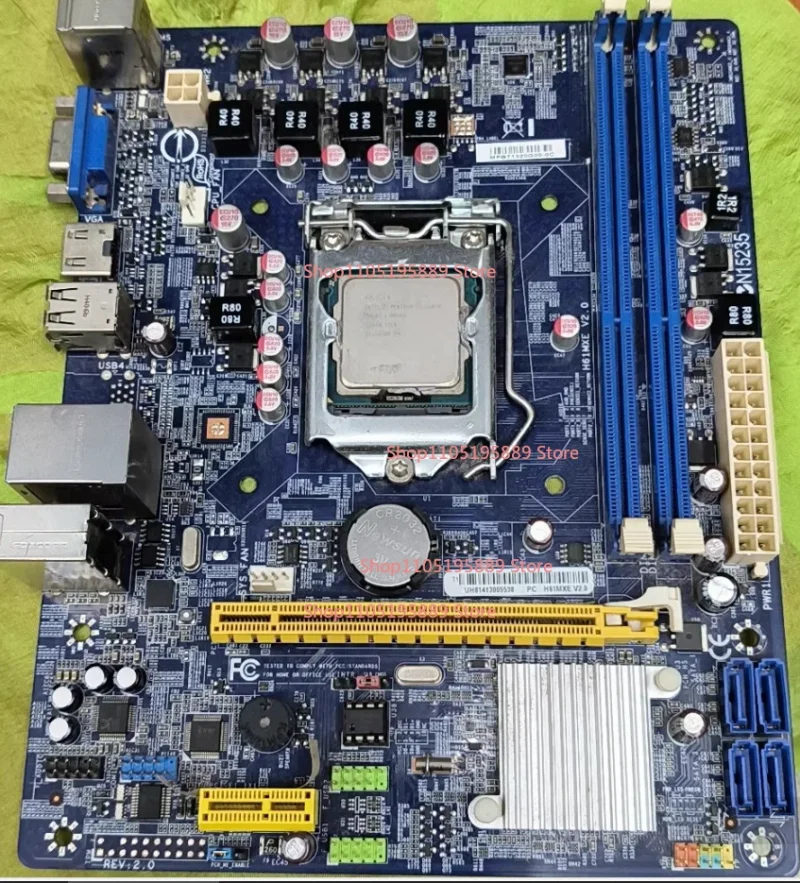 

Материнская плата Foxconn H61M-PRO35, 1155 контактов, поддержка DDR3, процессоры третьего поколения, двухканальная память