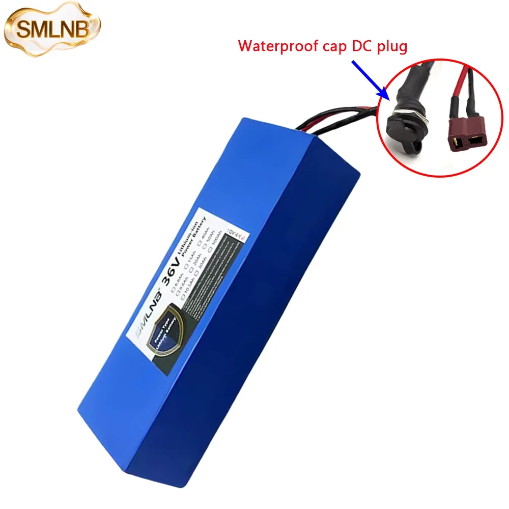 Batteria al litio 21700 Batteria 36V 9800mAh incorporata BMS 10S2P Per batterie di grande capacità per biciclette da pesca