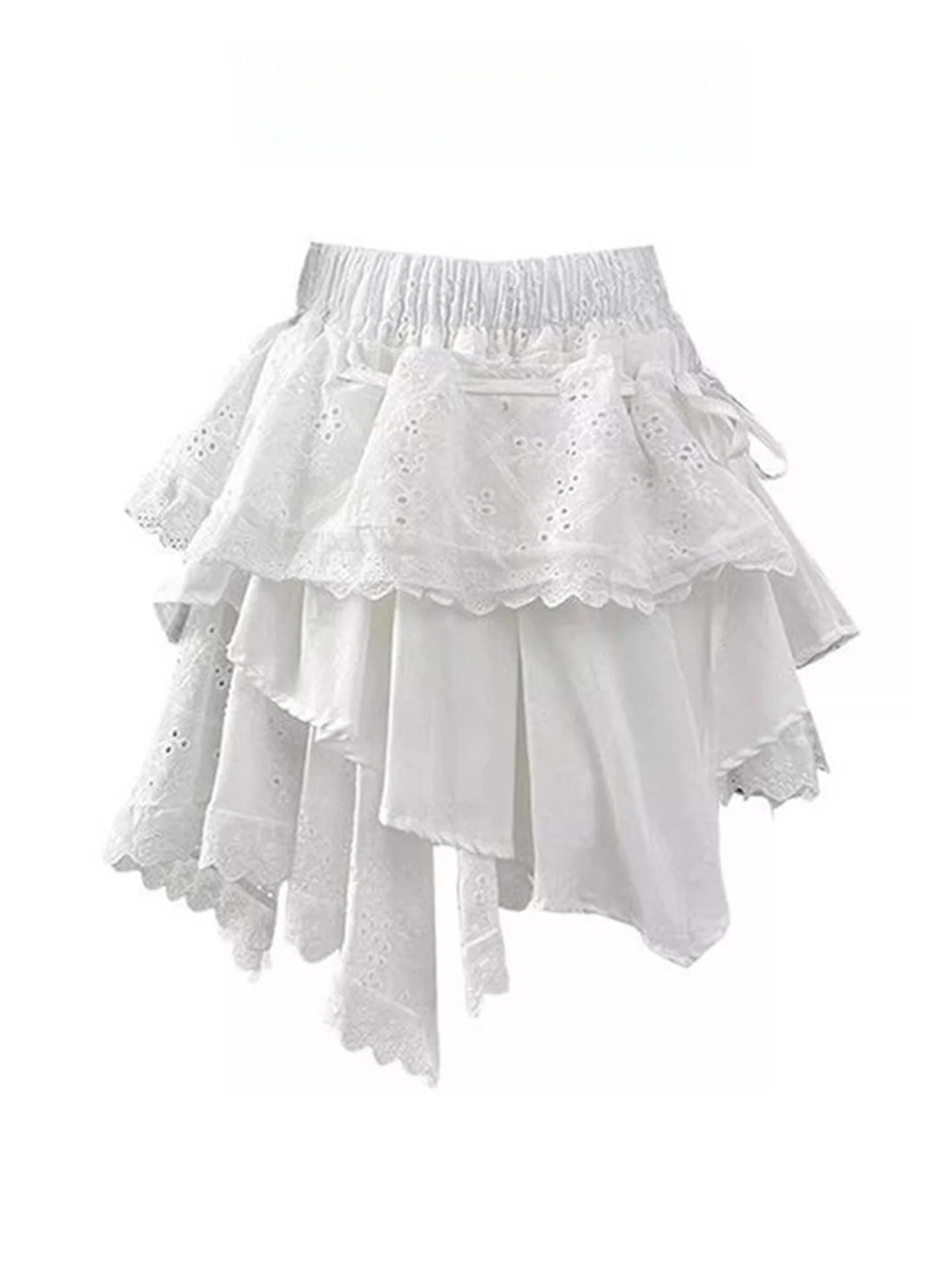 saia-a-line-branca-de-renda-para-mulheres-estilo-doce-de-ballet-para-primavera-e-verao-saia-curta-de-cintura-alta-anti