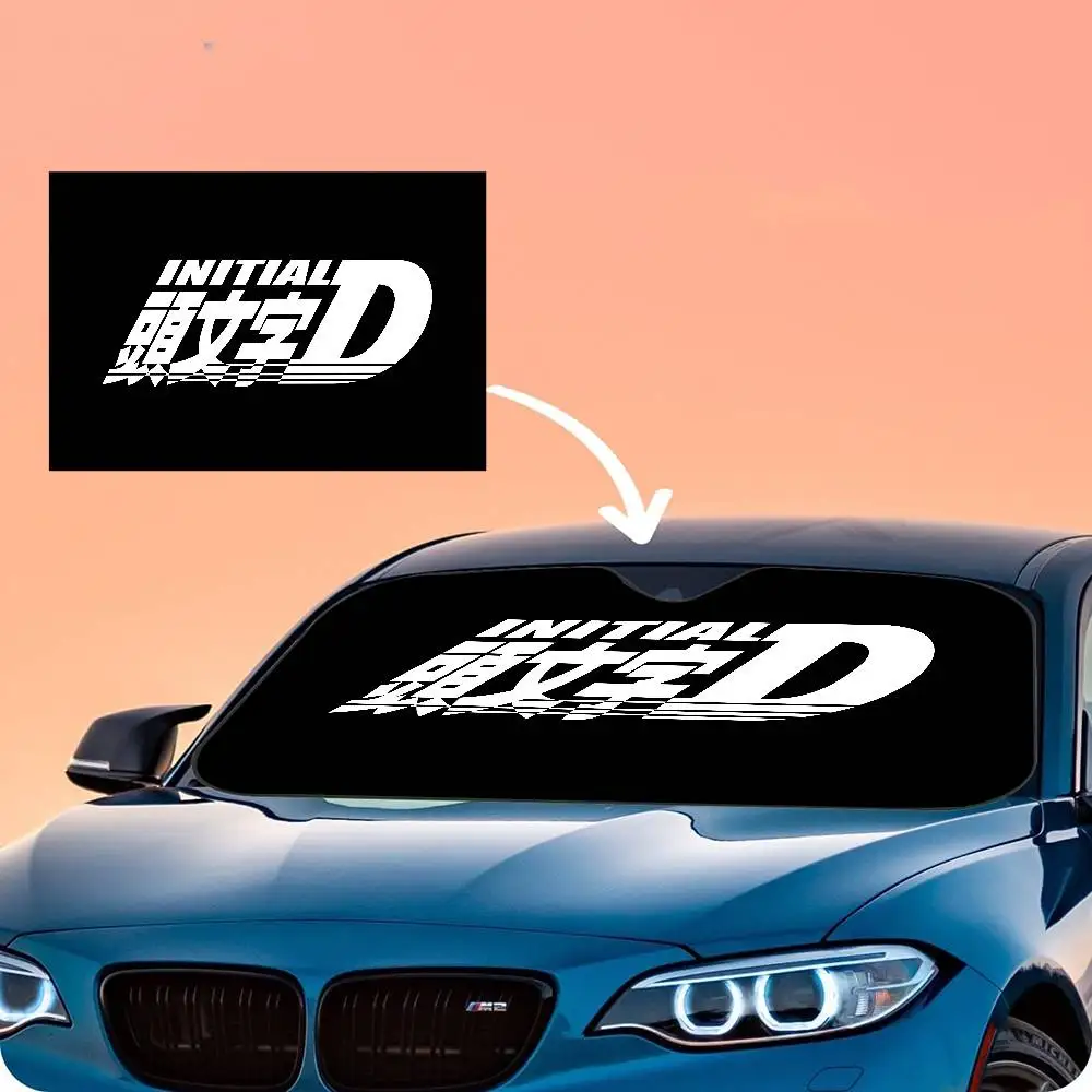 بارد I-الأولي D الزجاج الأمامي ظلة أنيمي لطيف سيارة الزجاج الأمامي 70x130 سنتيمتر الشمس قناع عاكس الحرارة #5