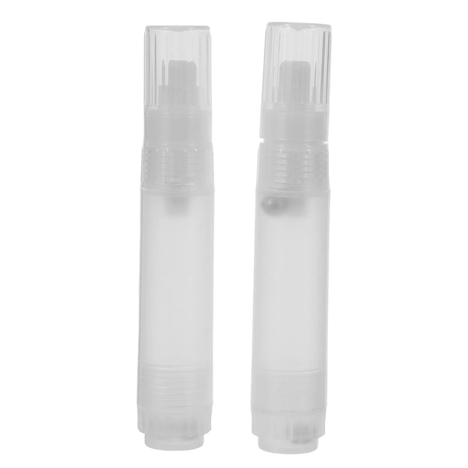 

2Pcs Refillable Empty Paint Pens 10Mm Flat Tip for Wood Metal Plastic Outdoor Craft Graffiti DIY Industrial Labeling Fade