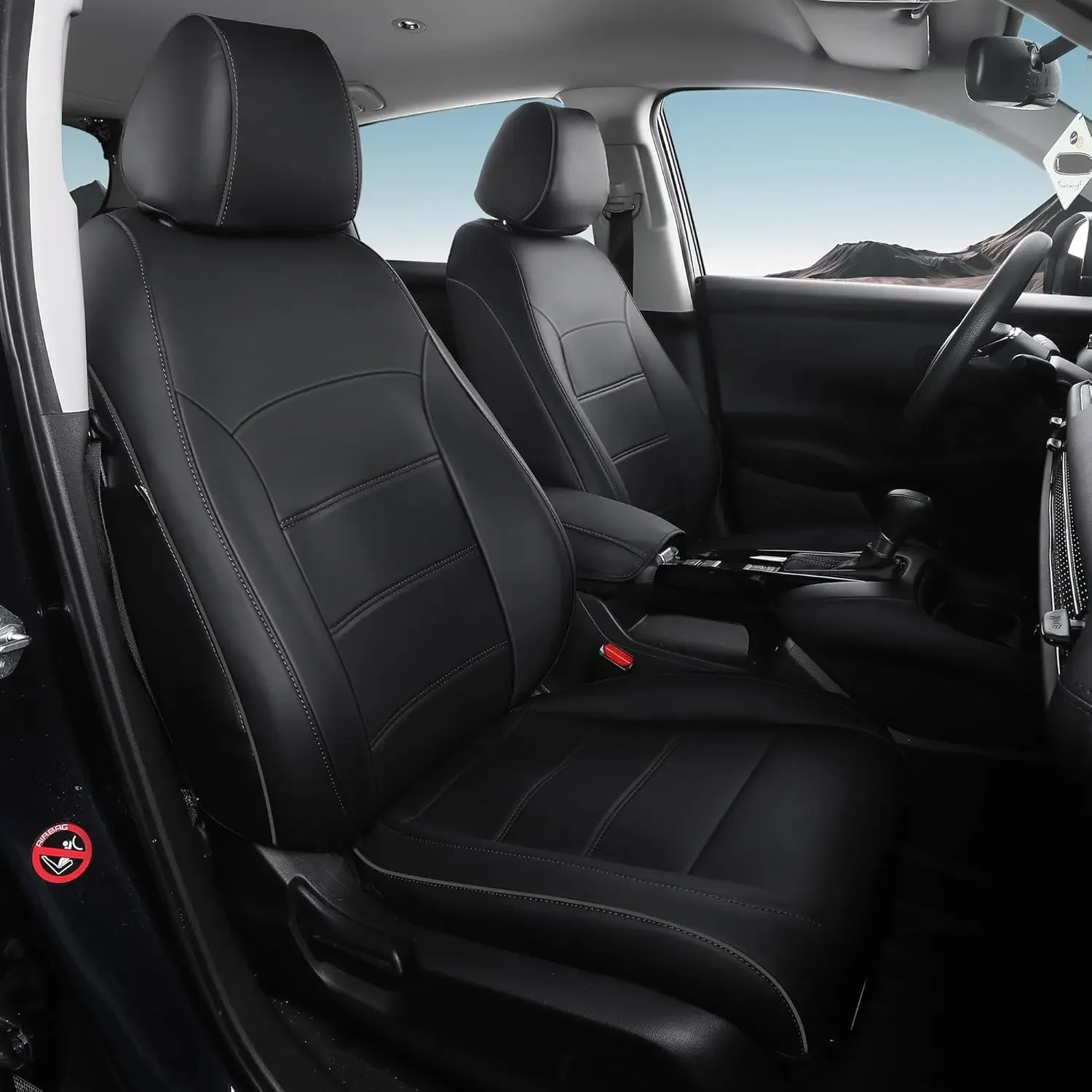 

Чехлы на сиденья HRV для Honda HRV EX, EX-L 2016 2017 2018 и LX 2016-2020 2021 2022, кожаный чехол на автомобильное сиденье, полный комплект, водонепроницаемый