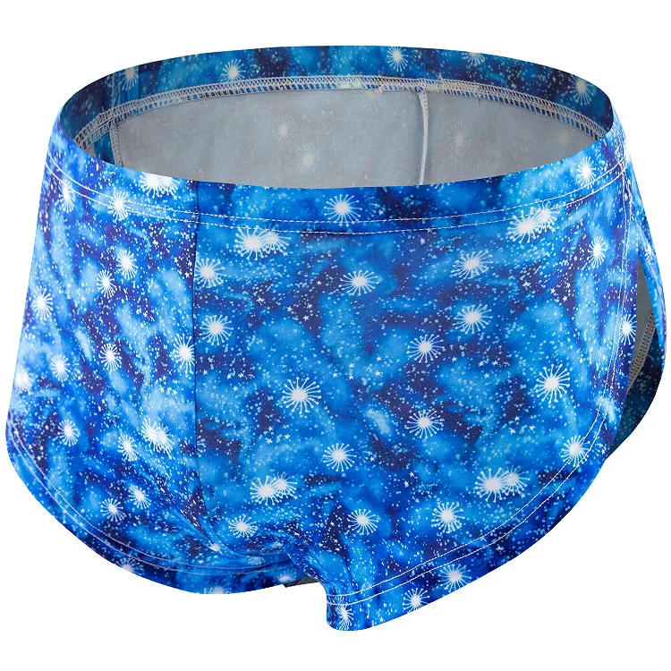

Galaxy Print Boxer Shorts for Men Comfortable Breathable Boxy Underwear Teenager Fashion Daily Wear Loose Cozy Home Sleep Pajama