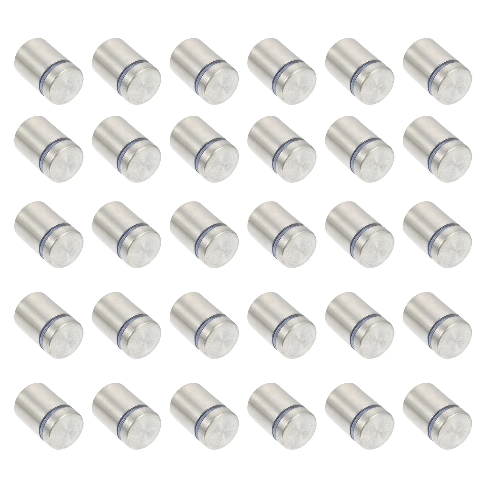 

30pcs Advertising Support Nail Stainless Steel Picture Glass Bolt Standoff Screw Nails Decorative Fixing Hardware