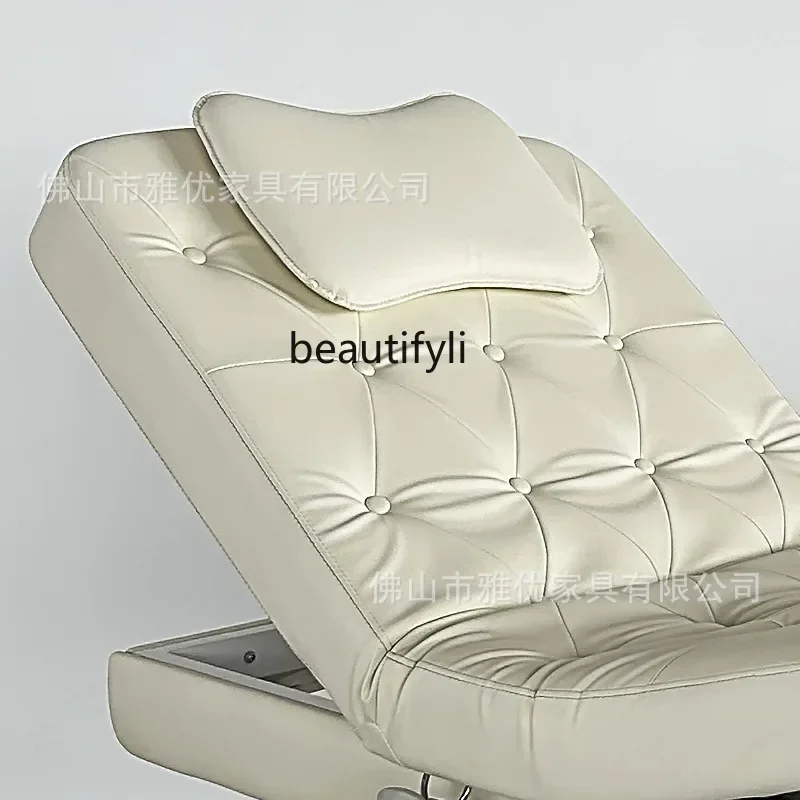A182 C Electric beauty bed, spa massage bed for beauty salon, facial management inspection, eyelash bed 5