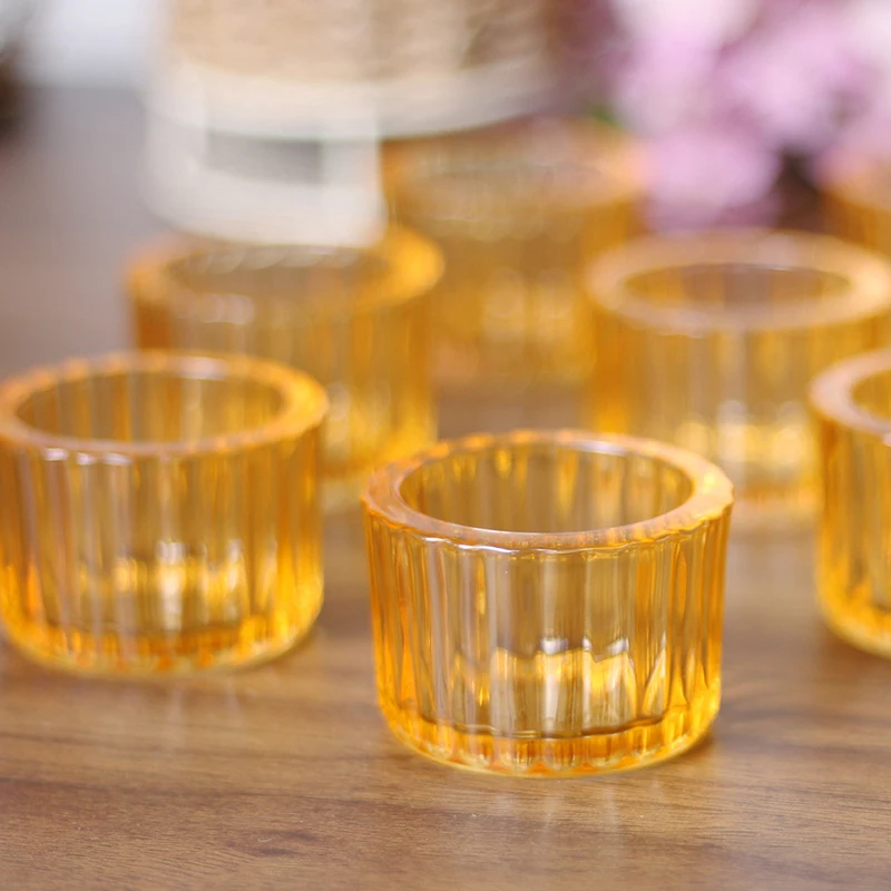 

Set of 12 Tealight Candle Holder For Centerpieces Wedding Party Decoration Elegant Candlelight Candle Holders Party Supplies