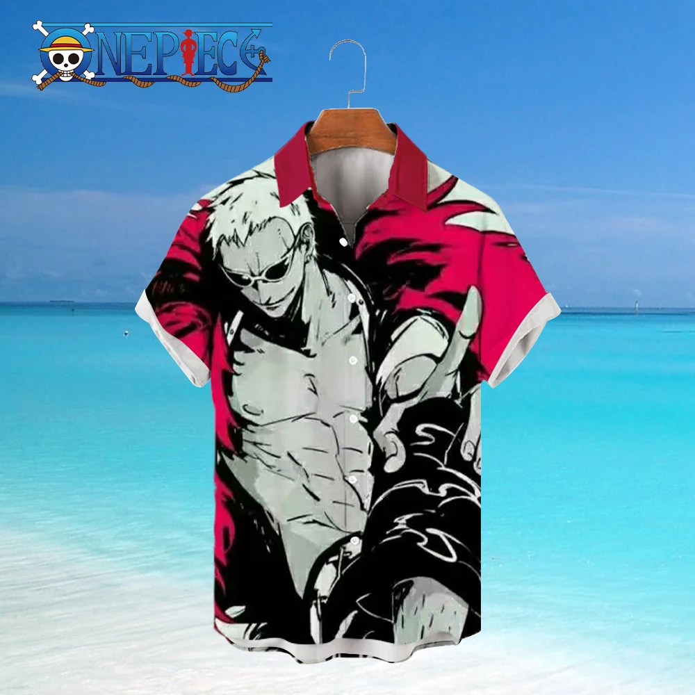 

Cool Social Shirt One Piece 5Xl Blouse Men's Shirts Fashion Tops Monkey D Luffy New Mens Clothes Y2k Blouses Leisure Elegant Man