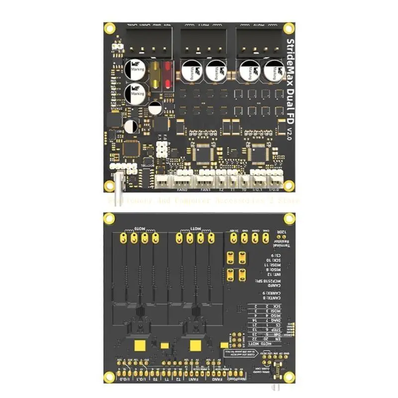 Double TMC5160 لوحة التحكم StrideMax Double FD Motheroards للطابعات ثلاثية الأبعاد #2