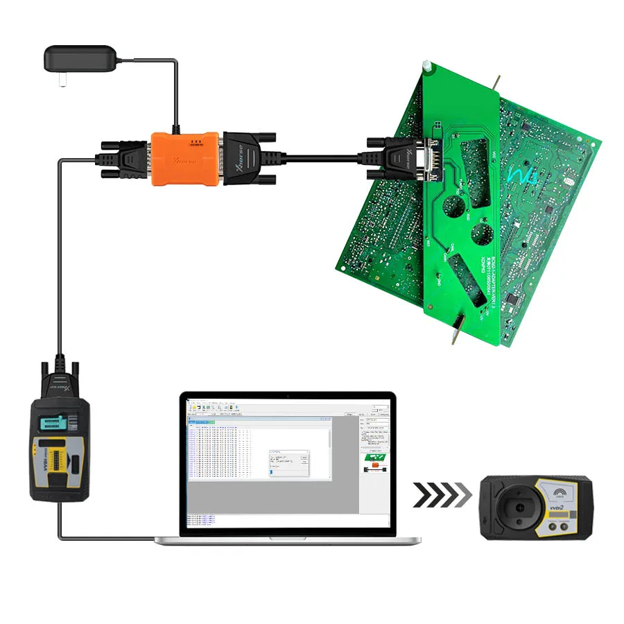 In Stock!!!Xhorse VVDI FOR Audi BCM2 Solder Free Adapter for VVDI Key Tool Plus and VVDI2 + VVDI Prog