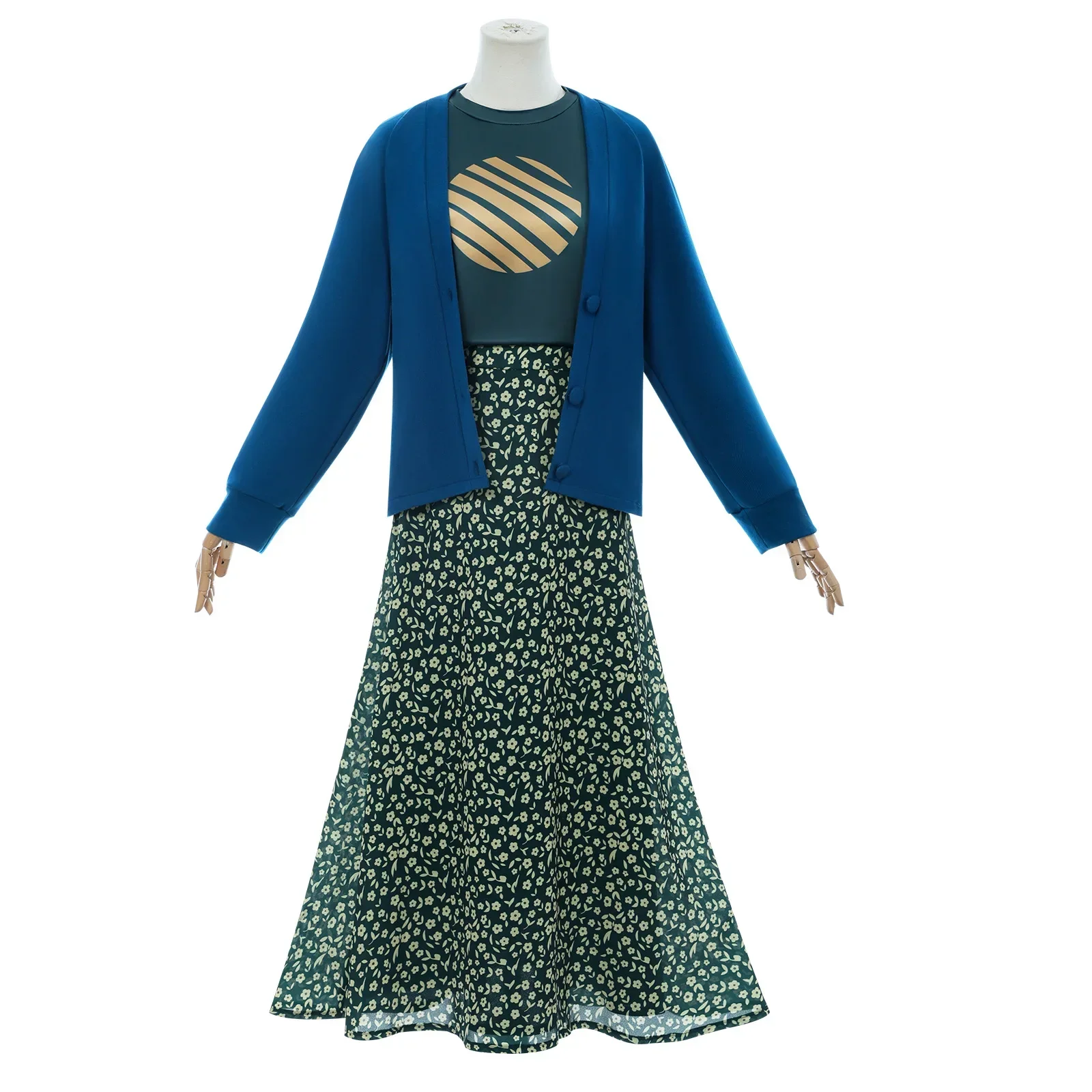 New Movie Natalie Cosplay Costume Daily Wear Natalie Outfit Performance Halloween Carnival Role Play Uniform for Women