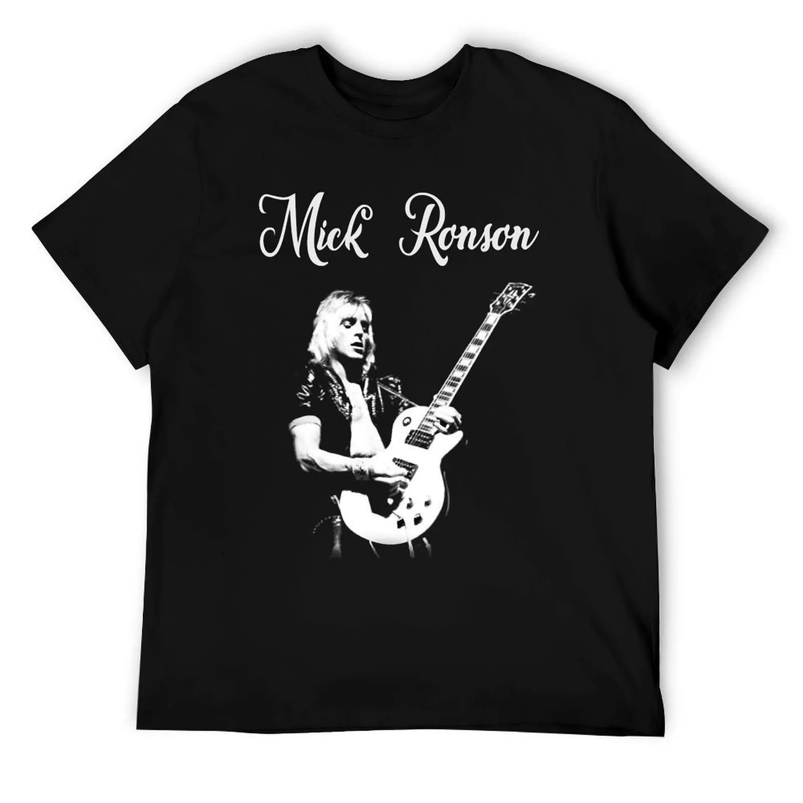 

Mick Ronson Solo Live T-Shirt t shirts for man graphic vintage funny t shirts cotton T-Shirt