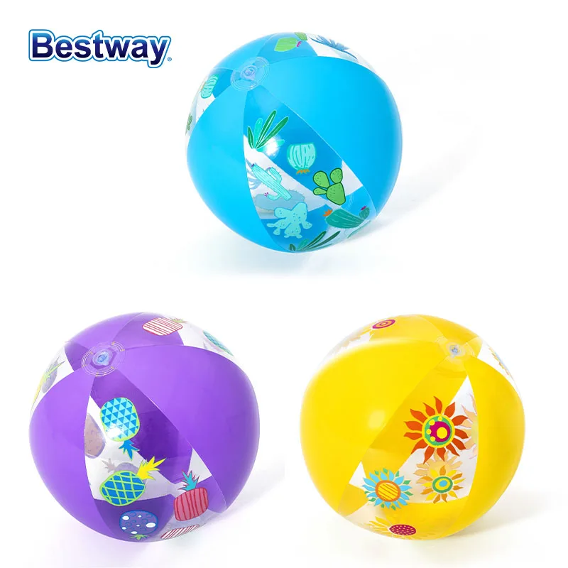 カラフルなインフレータブルビーチボール,大型おもちゃ,Best310way36, 3色,1個