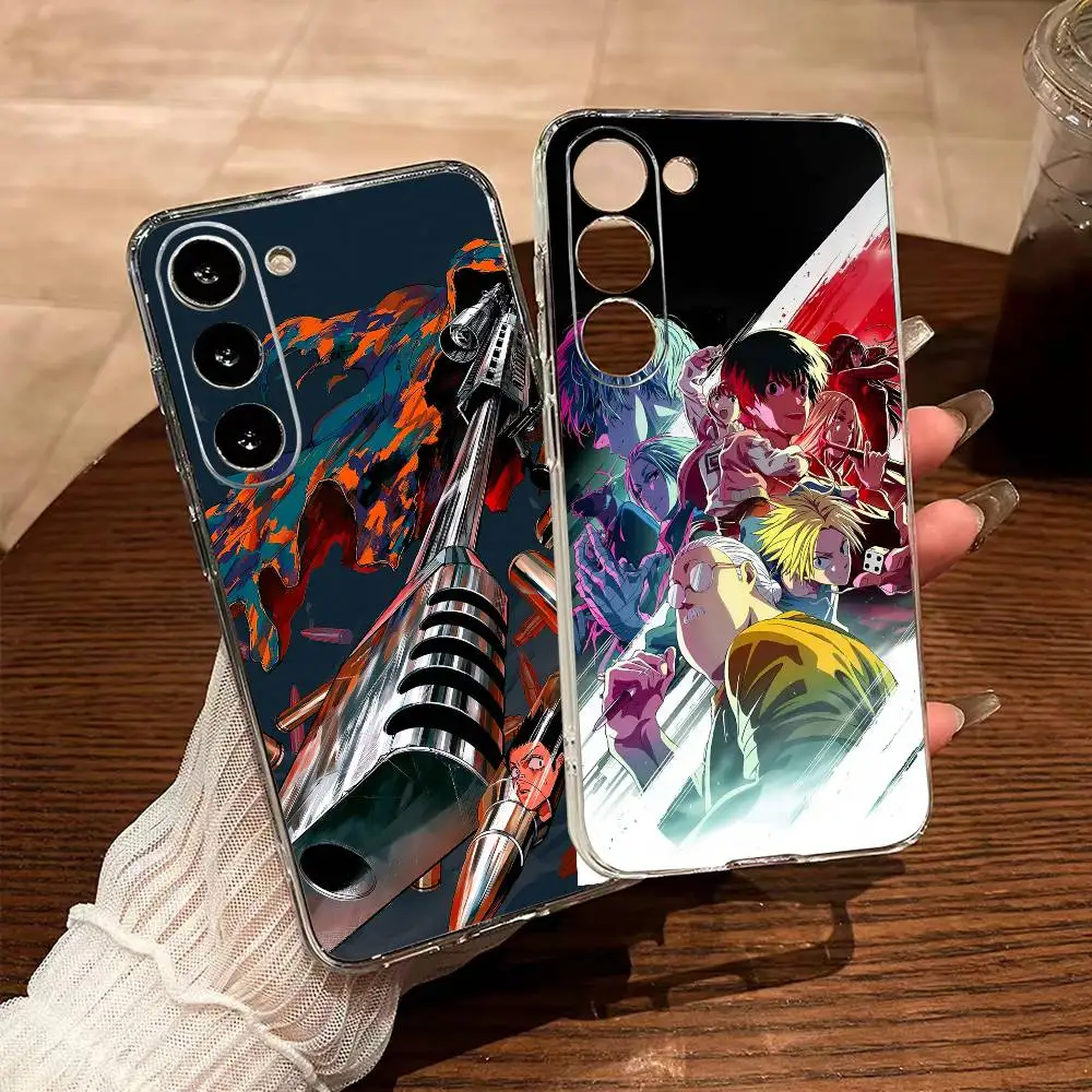 Anime S-Sakamoto Days  Clear Soft Silicone Phone Case for Samsung Galaxy A71 A70 A52 A51 A40 A30