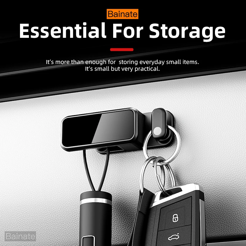 Car Multi-Function Hook, Adhesive Mount Front Seat Organizer, For Toyota Hilux Aygo Yaris Ractis Corolla Camry CHR Auris Tacoma
