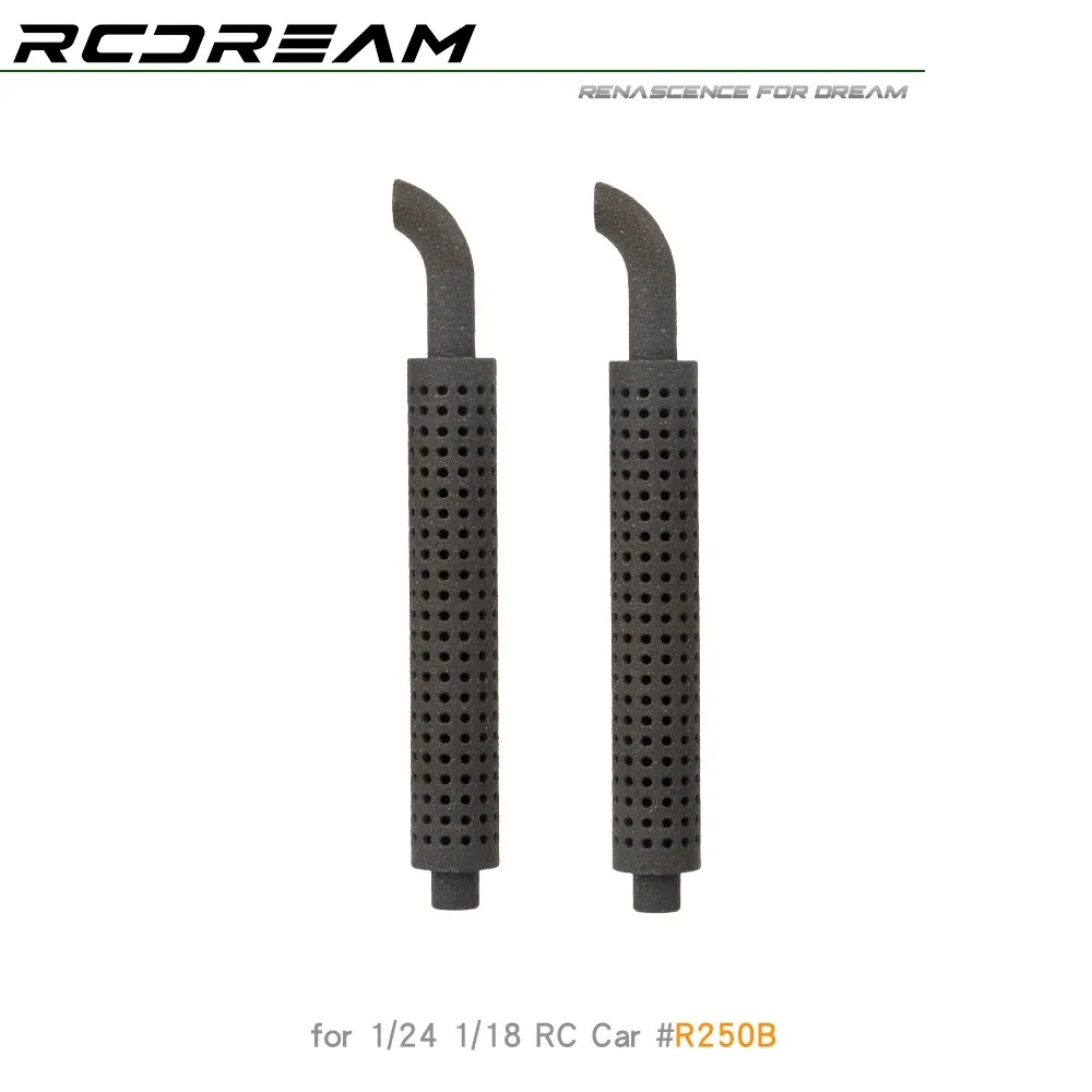 RCDream 1/24 1/18 Pionowa Rura Wydechowa FCX24 Xiaoqi Truck Symulacja Dekoracja Modyfikacja #   R250B