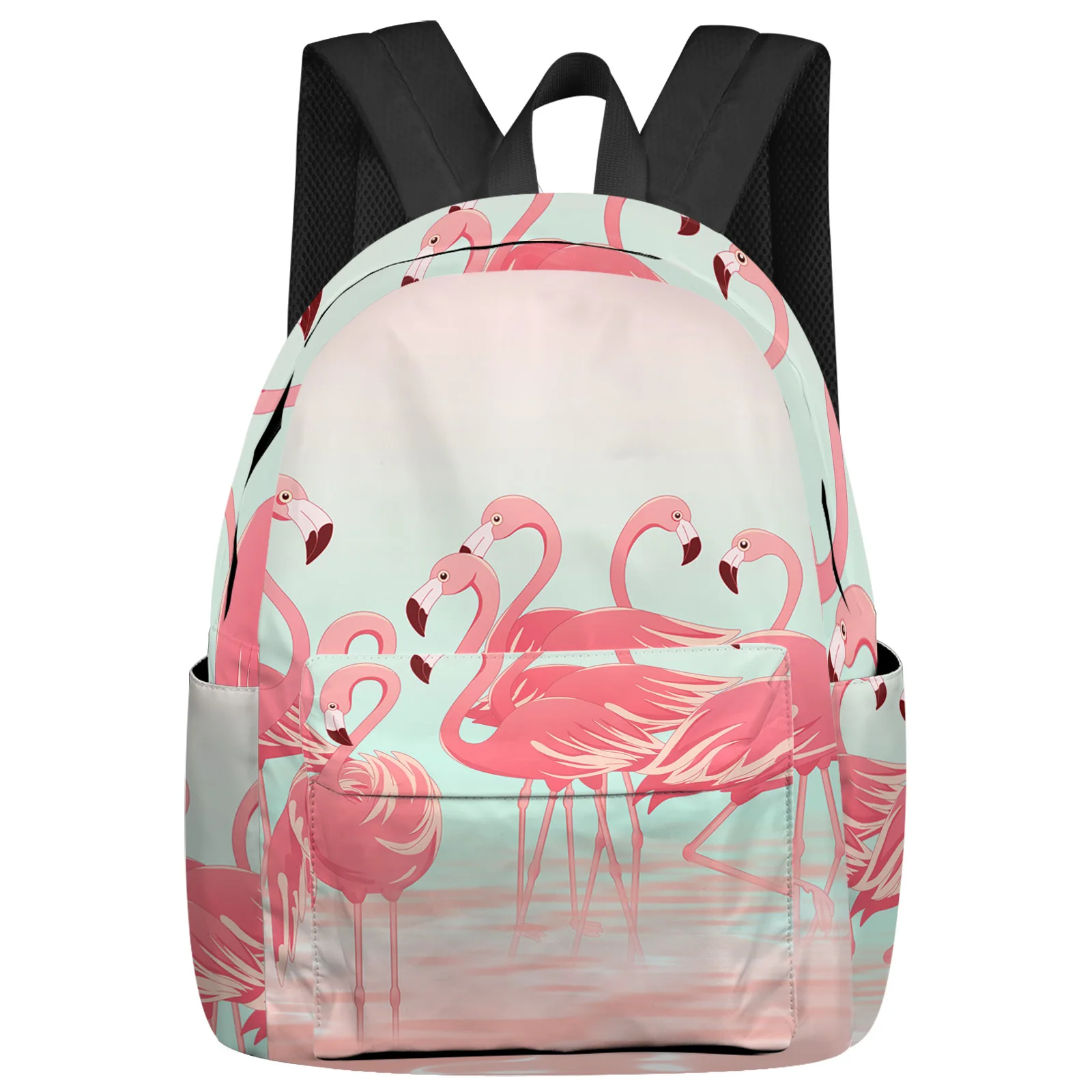 

Summer Flamingo Tropical Feminina Backpacks Teenagers Student School Bags Laptop Backpack Men Women Female Travel Mochila