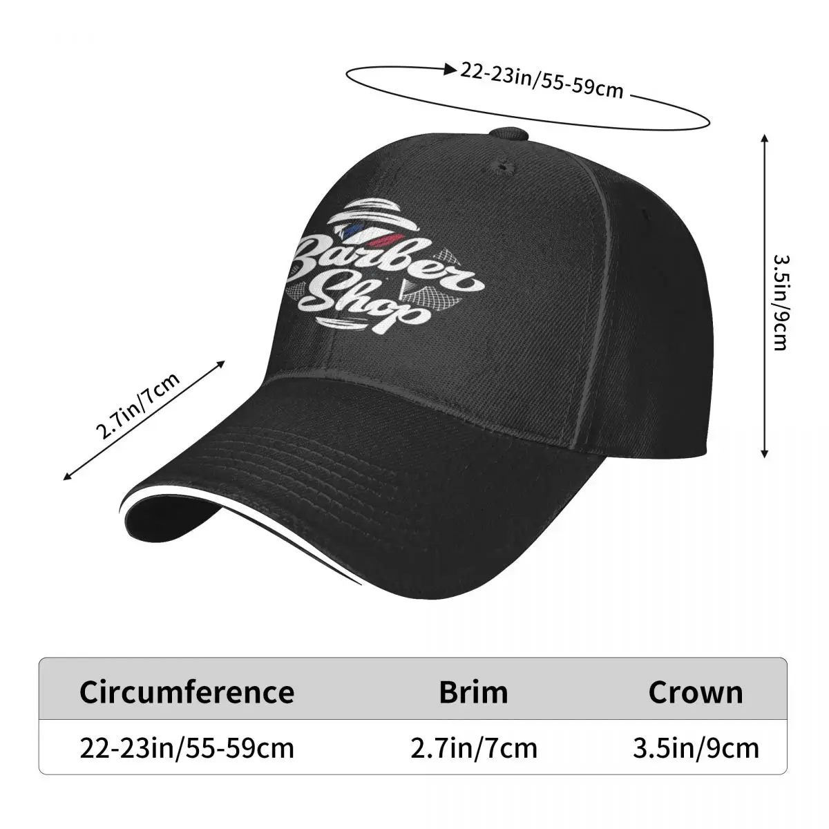 Barber Shop 24 Hat Cap Male Sports Caps Cap Man Summer Baseball Cap Man Man Hat Baseball Cap