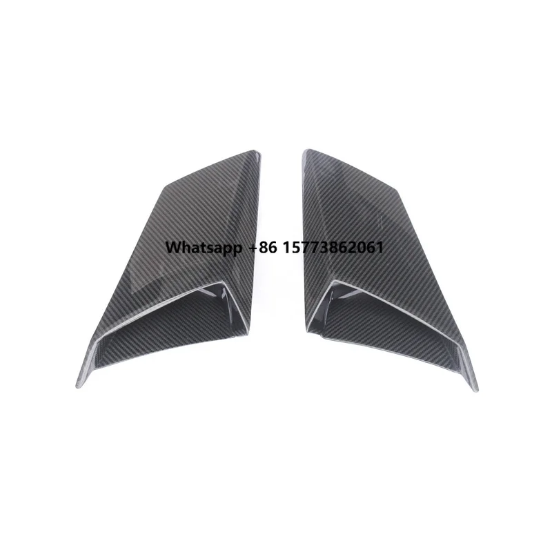 

High Quality OEM Style Dry Carbon Fiber Car Side Window Air Duct Air Intake for Lambo Aventador LP700 2011-2015 Carbon Air Vent