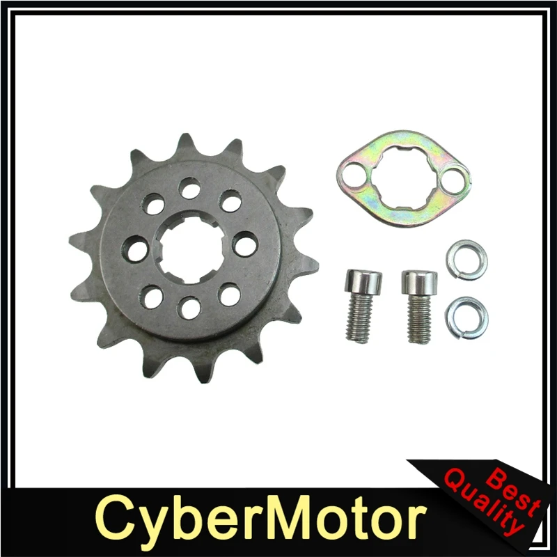 Offset Front Sprocket + 7mm 420-14T For Honda Mini Trail Monkey Bike Zongshen ZS190 Daytona Anima 190cc 212cc Engine