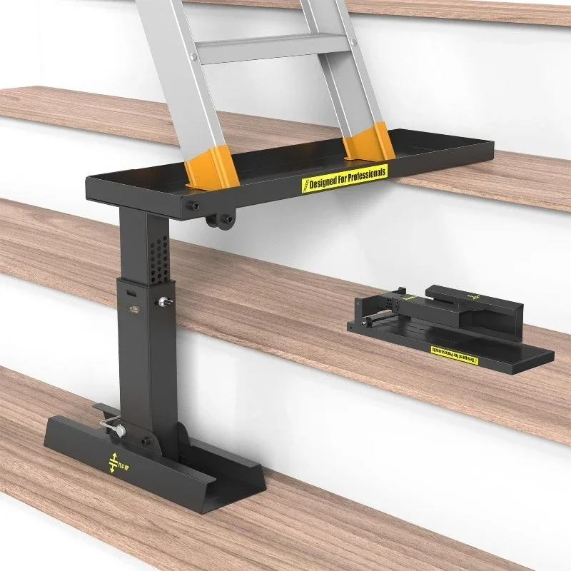 Ladder foot horizontal foot pad, support base expander