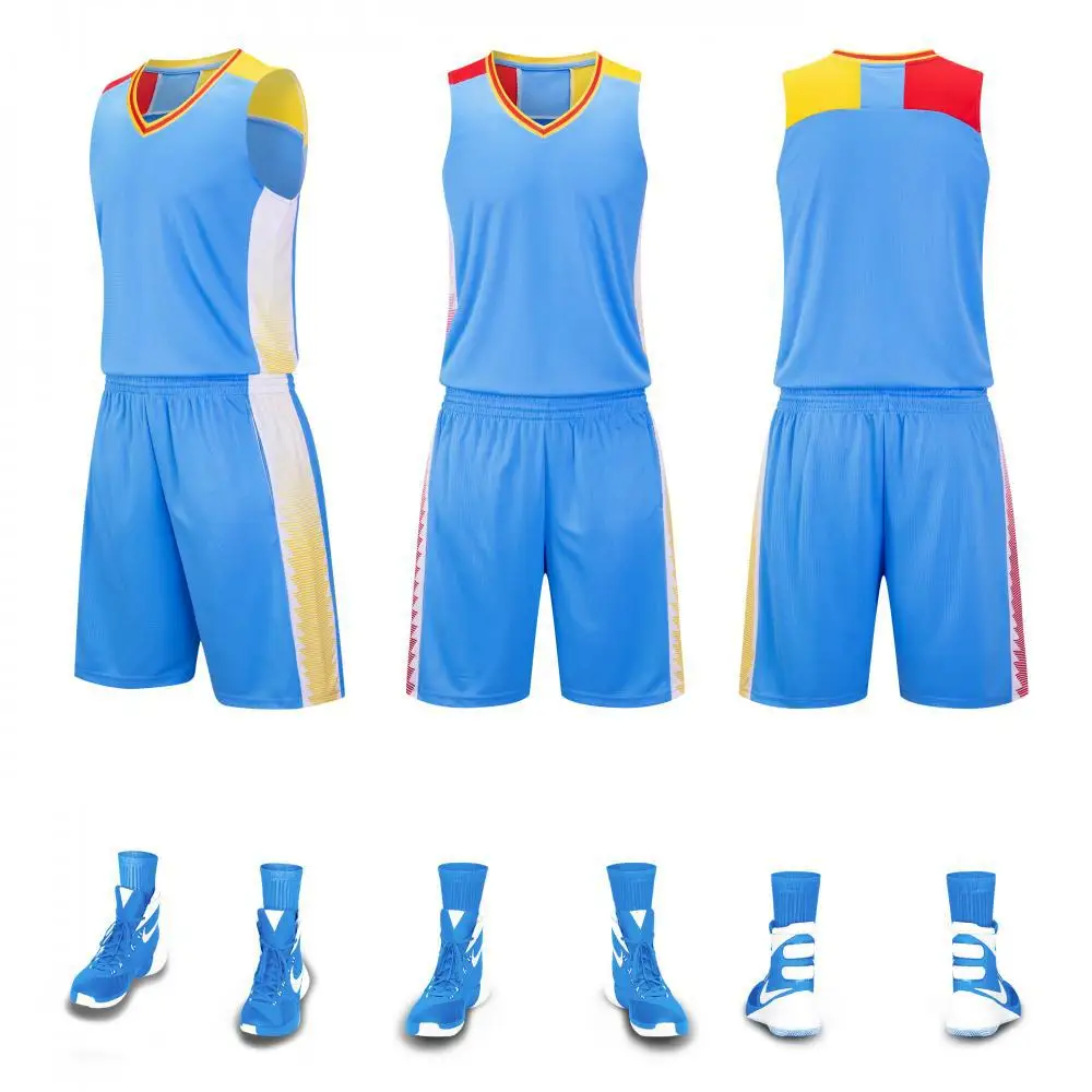 Basketball jersey custom Basketball training suit Adults and Kid clothes Sports vest Men Boys Basketball jersey Sets Large size