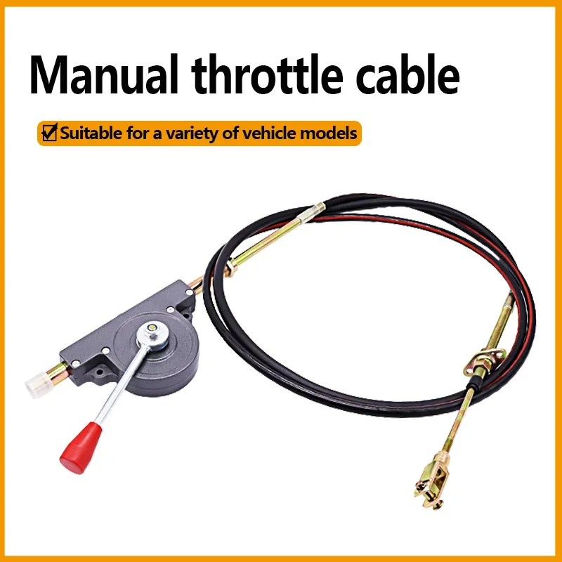 High-Quality Excavator Manual Throttle Cable Controller Hand-Pulled Throttle Line Modification for Improved Control
