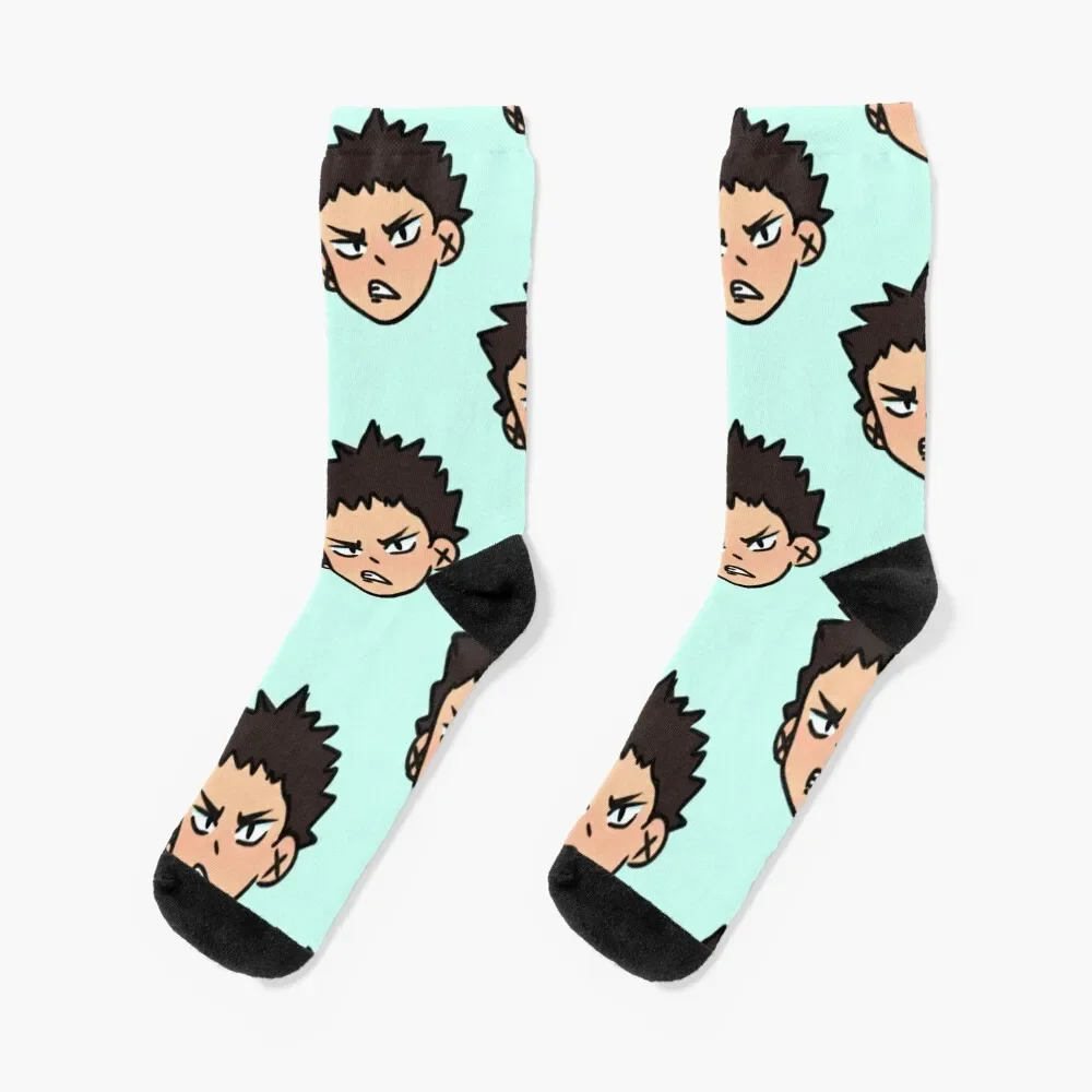 Iwaizumi Hajime Socken Geschenk Retro Designer Mann Socken Frauen