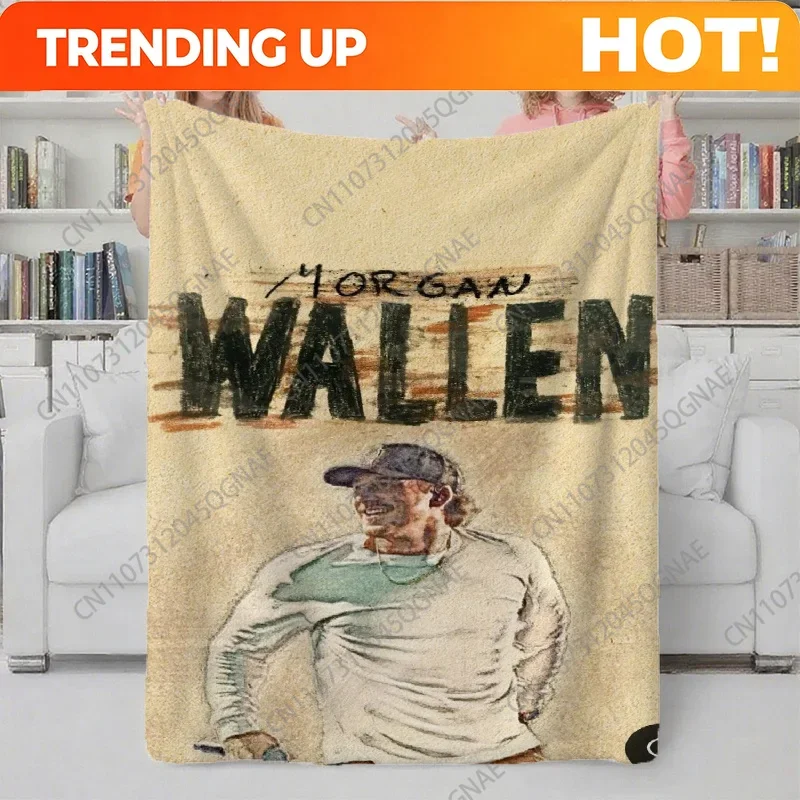 Custom One Wallen Flannel Blanket | Soft And Comfortable Polyester, Lightweight And Portable, Suitable For Sofa And Bed, Ideal G